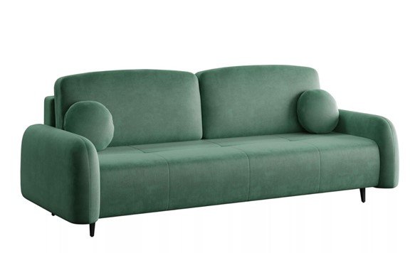 Прямой диван Монблан 3т, Рогожка Муза 12 в Чебоксарах - изображение