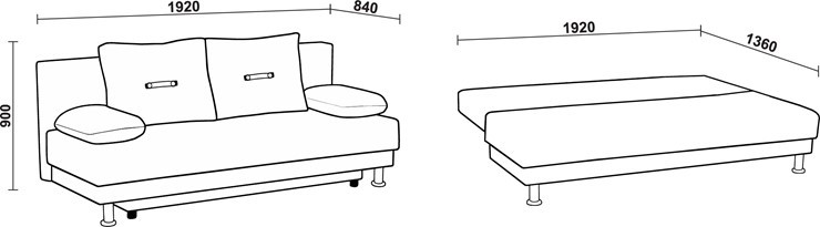 Большой диван Нео 3 Н в Чебоксарах - изображение 6