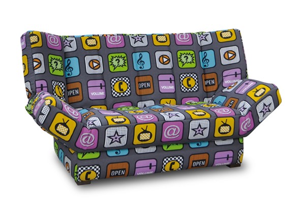 Прямой диван София Люкс пружинный блок в Чебоксарах - изображение