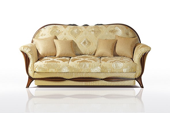 Прямой диван Монако трехместный (выкатной) в Чебоксарах - изображение