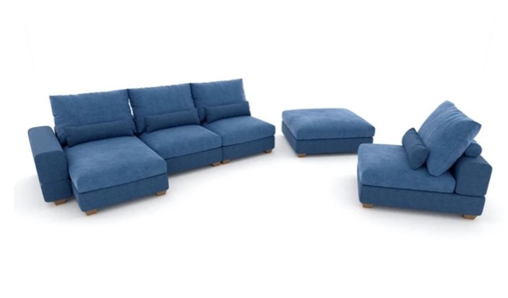 Модульный диван V-10-M, НПБ в Чебоксарах - изображение 3