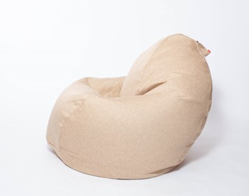Кресло-мешок Макси, рогожка, 150х100, песочное в Чебоксарах - предосмотр 2