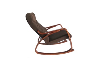 Кресло-качалка Женева, ткань шоколад в Чебоксарах - предосмотр 1