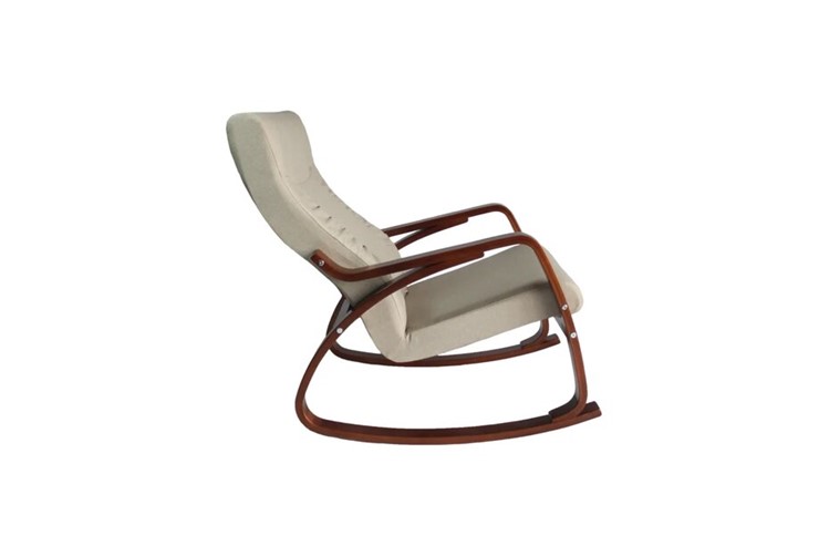 Кресло-качалка Женева, ткань песок в Чебоксарах - изображение 1