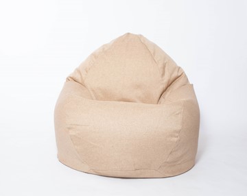 Кресло-мешок Макси, рогожка, 150х100, песочное в Чебоксарах - предосмотр 1