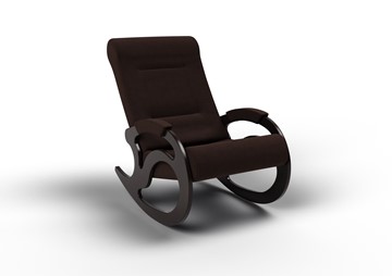 Кресло-качалка Вилла, ткань шоколад 11-Т-Ш в Чебоксарах