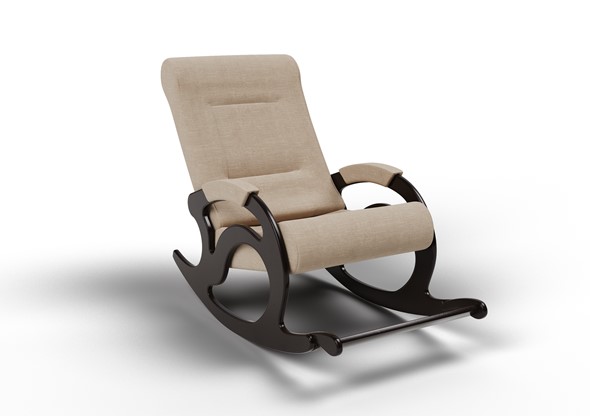 Кресло-качалка Тироль ткань AMIGo песок 12-Т-П в Чебоксарах - изображение