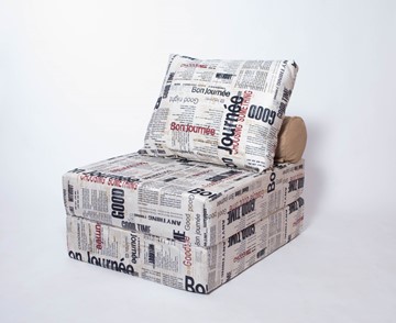 Бескаркасное кресло-кровать Прайм, газета в Чебоксарах