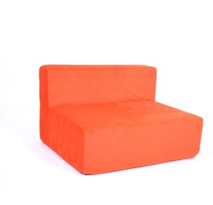 Кресло бескаркасное Тетрис 100х80х60, оранжевое в Чебоксарах
