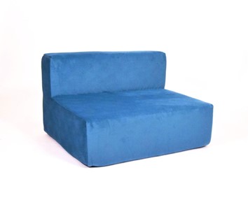 Кресло бескаркасное Тетрис 100х80х60, синий в Чебоксарах