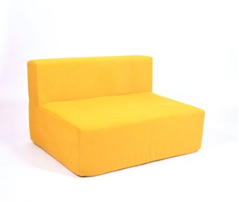 Кресло бескаркасное Тетрис 100х80х60, желтое в Чебоксарах