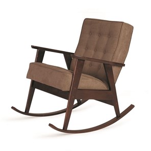 Кресло-качалка Ретро (темный тон / 05 - коричневый) в Чебоксарах