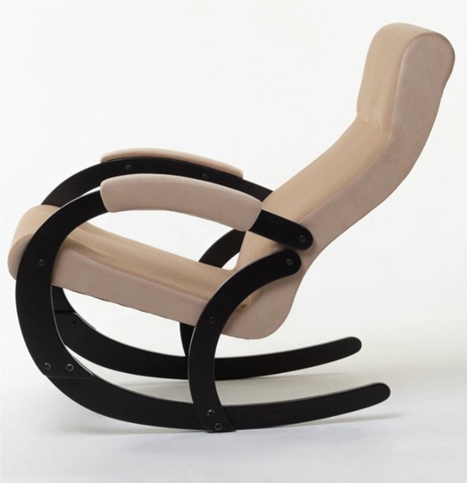 Кресло-качалка Корсика, ткань Amigo Beige 34-Т-AB в Чебоксарах - изображение 1