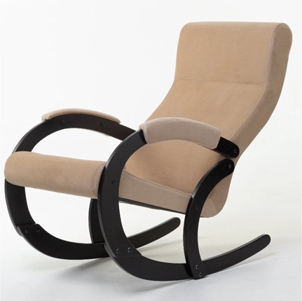 Кресло-качалка Корсика, ткань Amigo Beige 34-Т-AB в Чебоксарах - изображение