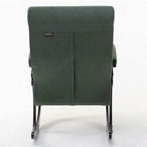 Кресло-качалка в гостиную Корсика, ткань Amigo Green 34-Т-AG в Чебоксарах - предосмотр 2