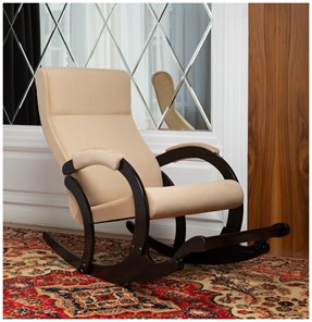 Кресло-качалка в гостиную Марсель, ткань Amigo Beige 33-Т-AB в Чебоксарах - предосмотр 6