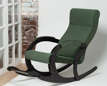 Кресло-качалка Марсель, ткань Amigo Green 33-Т-AG в Чебоксарах - предосмотр 3