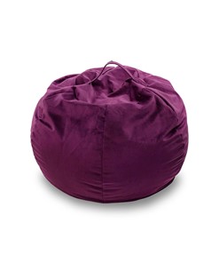 Кресло-мешок Орбита, велюр, фиолетовый в Чебоксарах