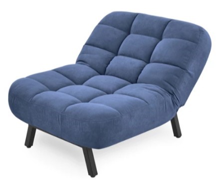 Мягкое кресло Абри опора металл (синий) в Чебоксарах - изображение 3