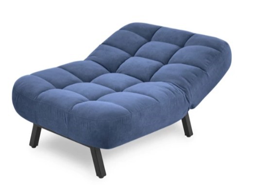 Мягкое кресло Абри опора металл (синий) в Чебоксарах - изображение 5
