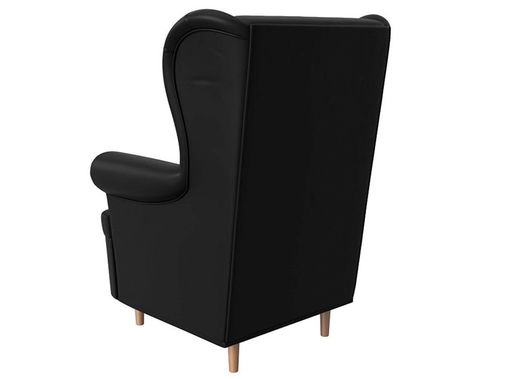 Кресло Торин, черный (Экокожа) в Чебоксарах - изображение 5