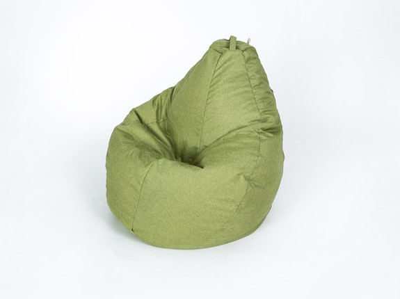 Кресло-мешок Хоум среднее, оливковый в Чебоксарах - изображение
