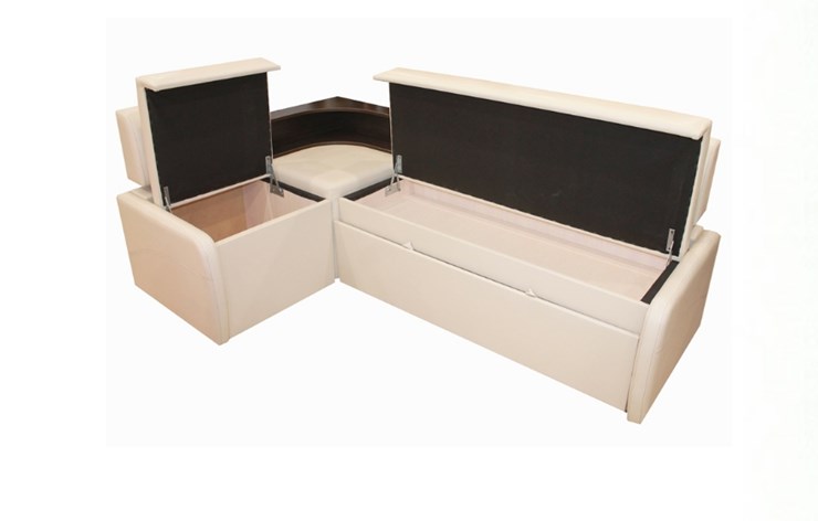 Кухонный угловой диван Модерн 3 со спальным местом и двумя коробами в Чебоксарах - изображение 1