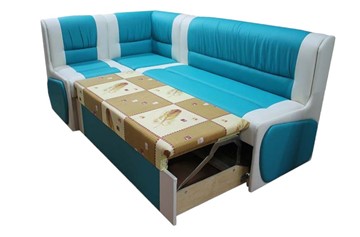 Угловой кухонный диван Квадро 4 со спальным местом в Чебоксарах - предосмотр 2