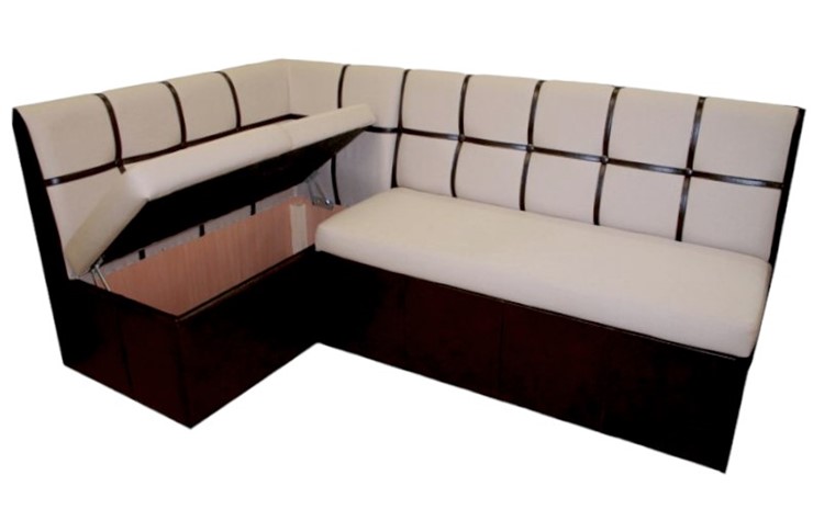 Кухонный угловой диван Квадро 5 со спальным местом в Чебоксарах - изображение 2