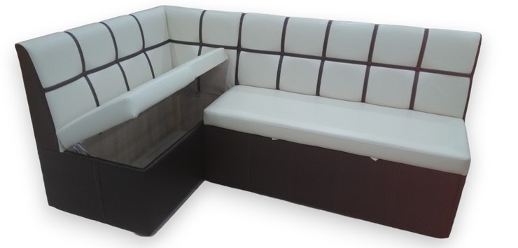 Кухонный угловой диван Квадро 5 со спальным местом в Чебоксарах - изображение 3
