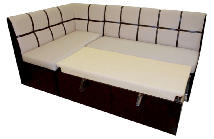Кухонный угловой диван Квадро 5 со спальным местом в Чебоксарах - изображение 1