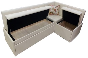 Кухонный угловой диван Модерн 8 со спальным местом и двумя коробами в Чебоксарах - предосмотр 2