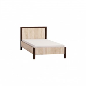 Односпальная кровать Bauhaus 5 + 5.1  Основание с гибкими ламелями 900, Металл, Дуб Сонома в Чебоксарах