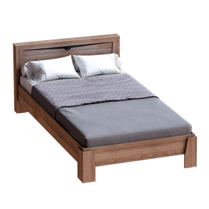 Кровать с основанием Соренто 1400, Дуб стирлинг в Чебоксарах