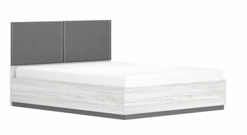 Кровать с подъемным механизмом двуспальная Винтер-16, винтерберг/темно-серый/спейс графит в Чебоксарах