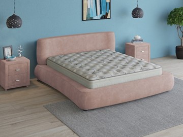 Кровать Zephyr 180х200, (Велсофт Винтажный розовый) в Чебоксарах - предосмотр