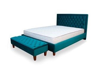 Кровать без механизма 2-спальная с высокими ножками Грета 1900х2150 мм в Чебоксарах