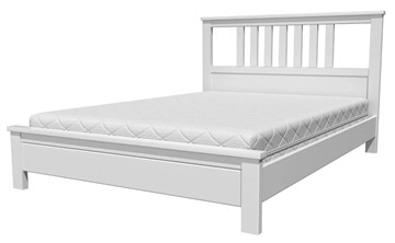 Спальная кровать Лаура (Белый Античный) 160х200 в Чебоксарах