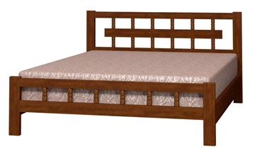 Кровать 1-спальная Натали-5 (Орех) 120х200 в Чебоксарах