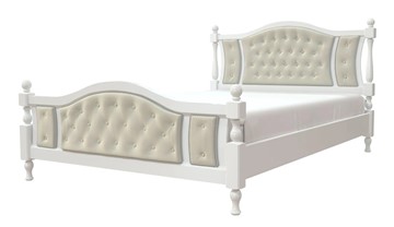 Кровать в спальню Жасмин (Белый античный) 160х200 в Чебоксарах