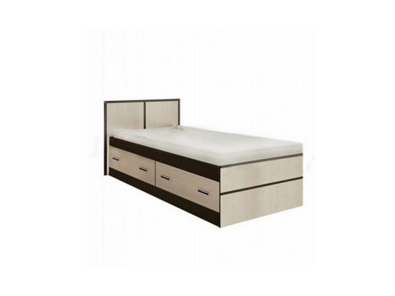 Кровать Сакура 900 с ящиками в Чебоксарах - изображение