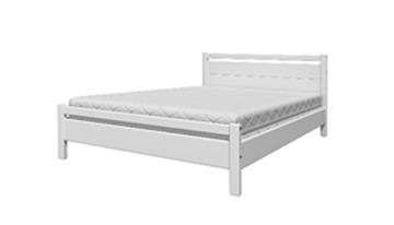 Спальная кровать Вероника-1 (Белый Античный) 90х200 в Чебоксарах