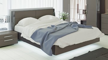 Кровать Наоми 1600, цвет Фон серый, Джут СМ-208.01.01 в Чебоксарах