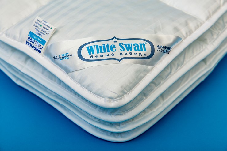 Одеяло всесезонное евро Белый лебедь в Чебоксарах - изображение 1