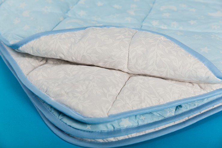 Одеяло всесезонное полутороспальное Хлопок &  Хлопок в Чебоксарах - изображение 1