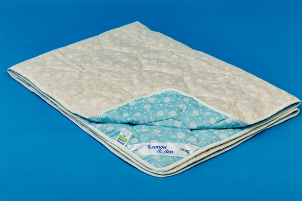 Одеяло легкое двуспальное Хлопок &  Лен в Чебоксарах - изображение