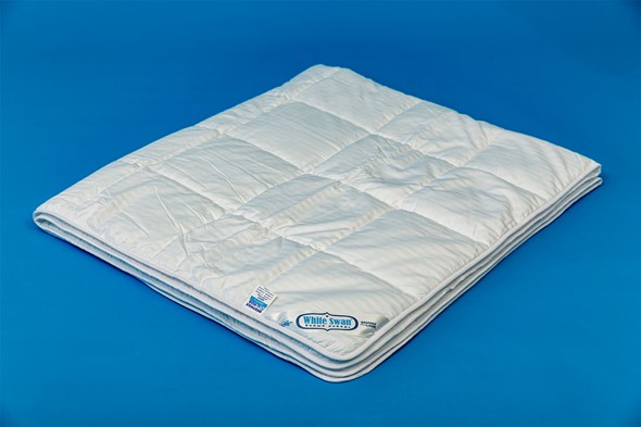 Одеяло лёгкое двуспальное Белый лебедь в Чебоксарах - изображение