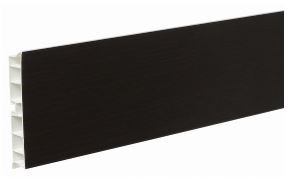 Цоколь ПВХ (цвет Черный) 4 м (H-100) в Чебоксарах