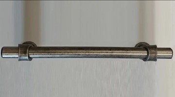 Ручка-скоба (128 мм), античное серебро Прованс в Чебоксарах
