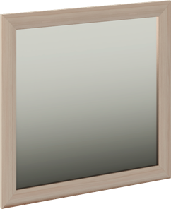 Настенное зеркало Глэдис М29 (Шимо светлый) в Чебоксарах